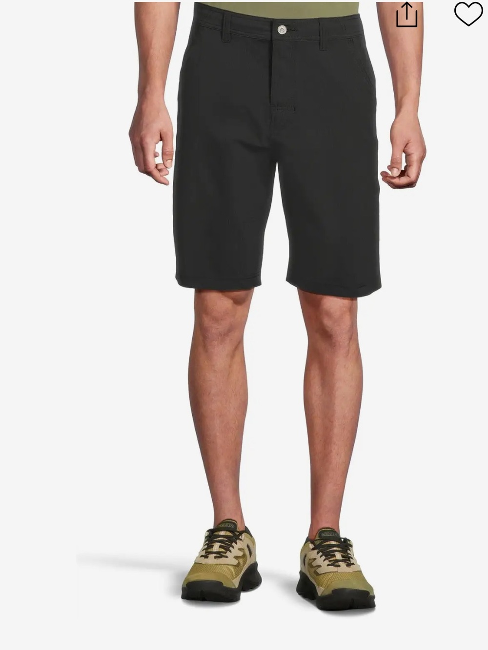 New Prana Hibridizer Shorts Moisture Wicking Black Sandbar Tan Set of Two 28/08